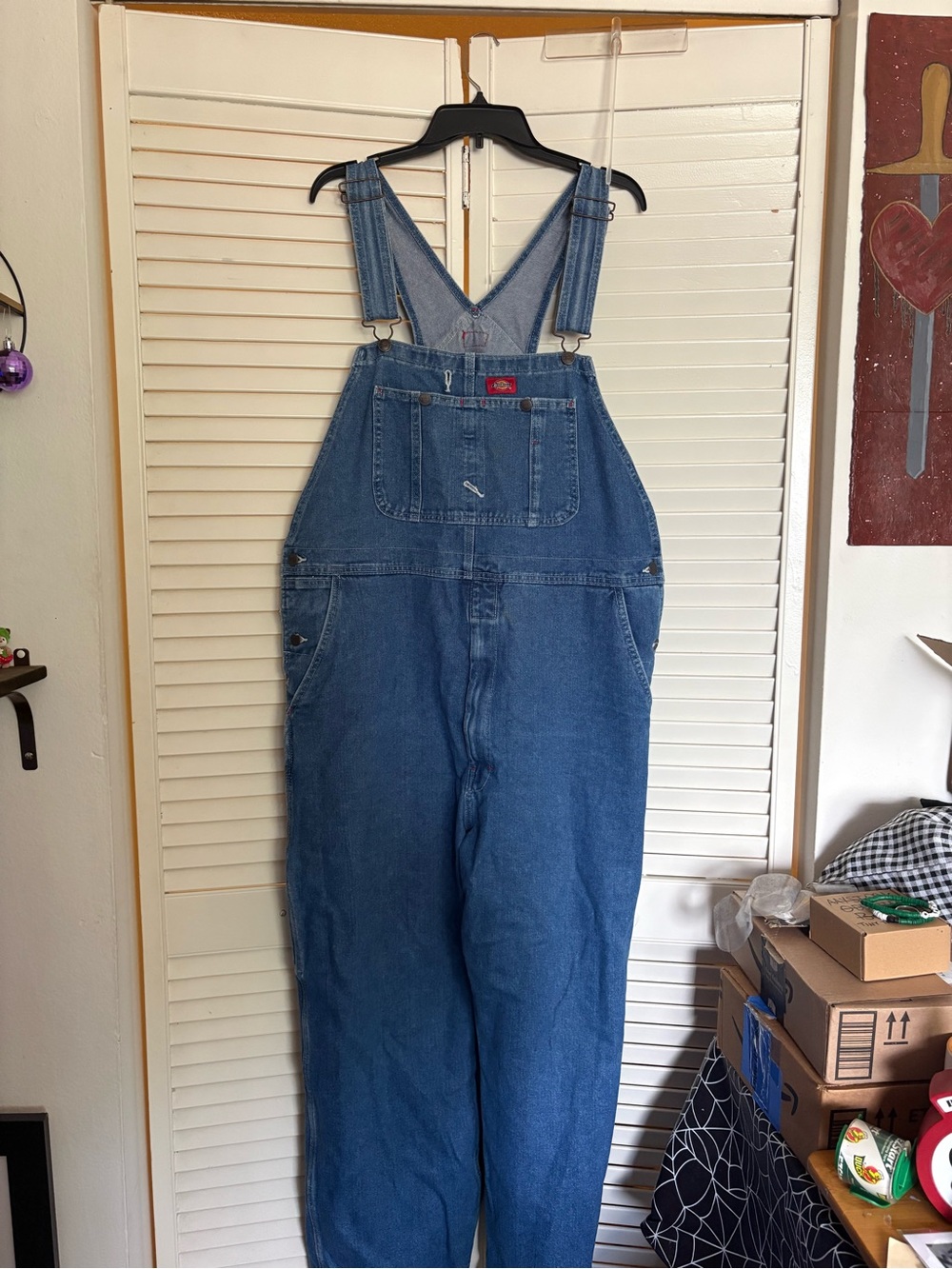 Dickies Classic Blue Denim Overalls